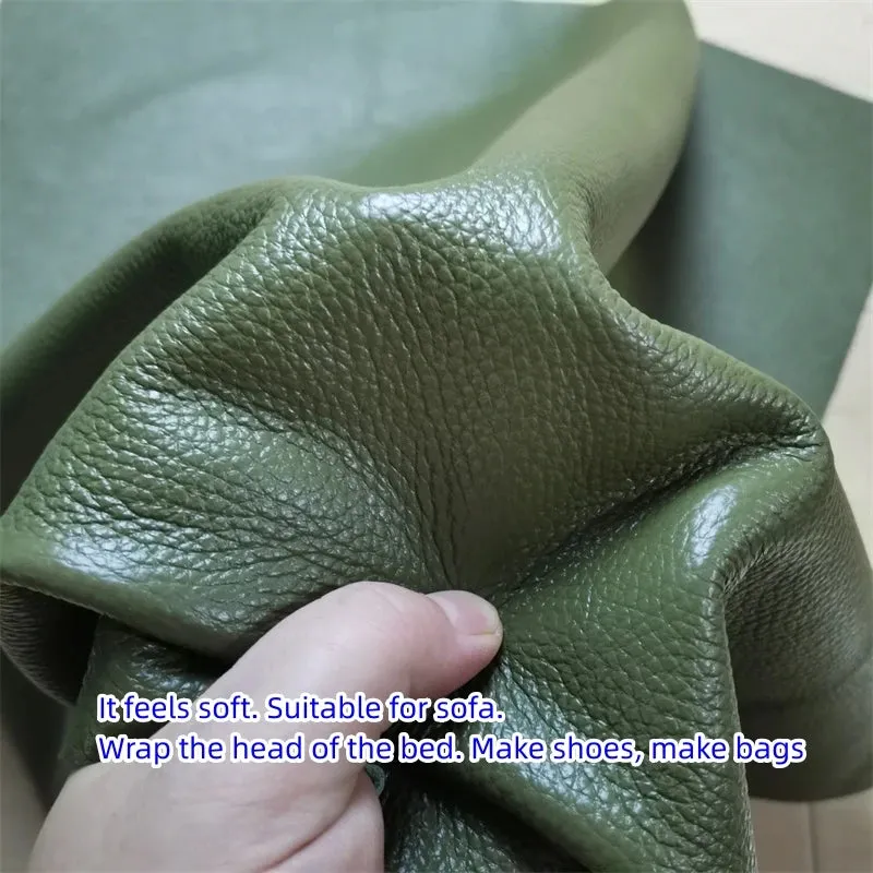 3 Color / Isabel Genuine Cow Leather Fabric
