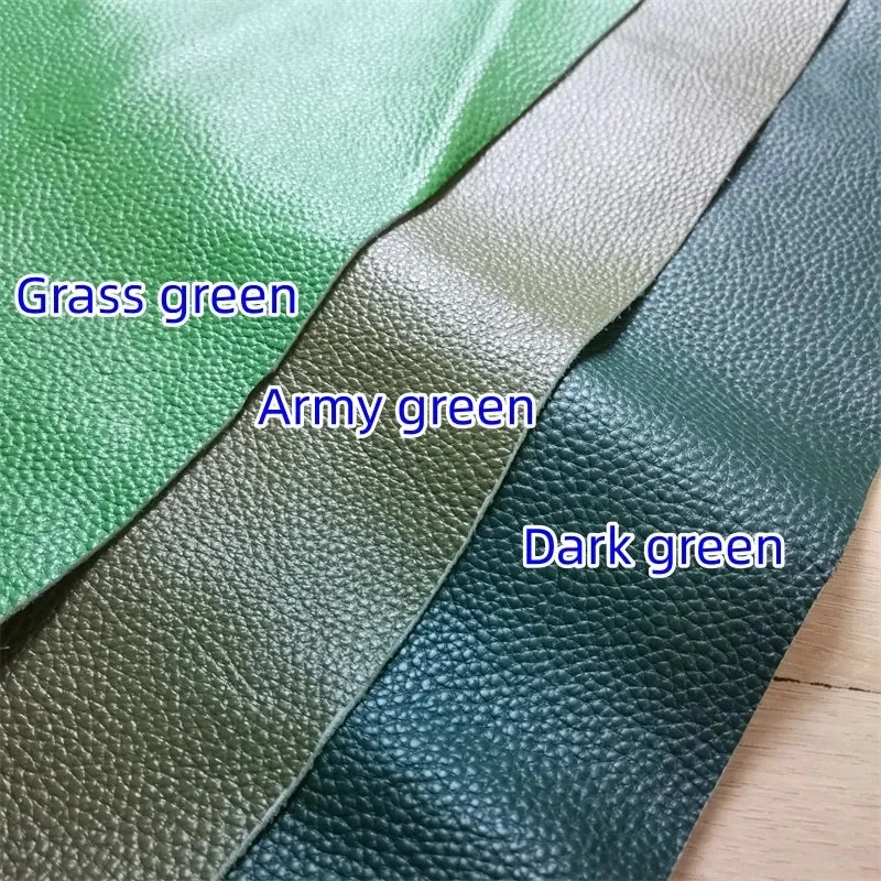 3 Color / Isabel Genuine Cow Leather Fabric