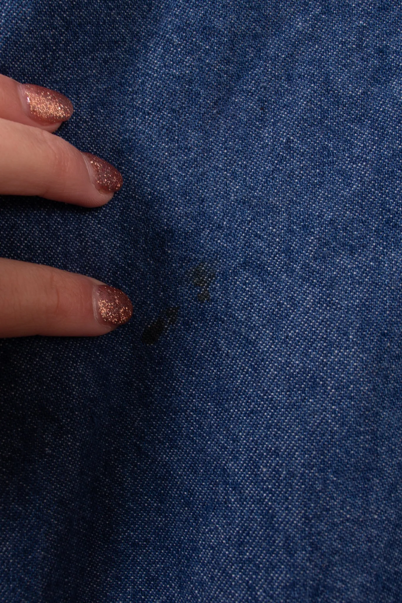 70s-80s Bonworth Oriental Details Denim Button Up