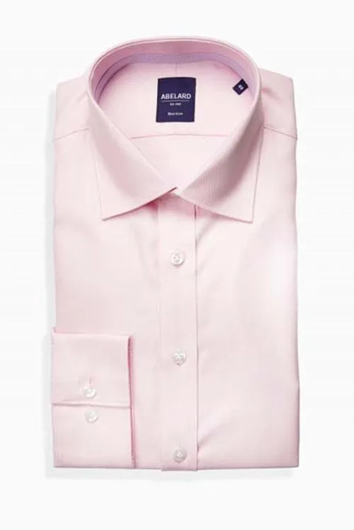 Abelard Slim Fit Wrinkle Free Twill Shirt - Pink