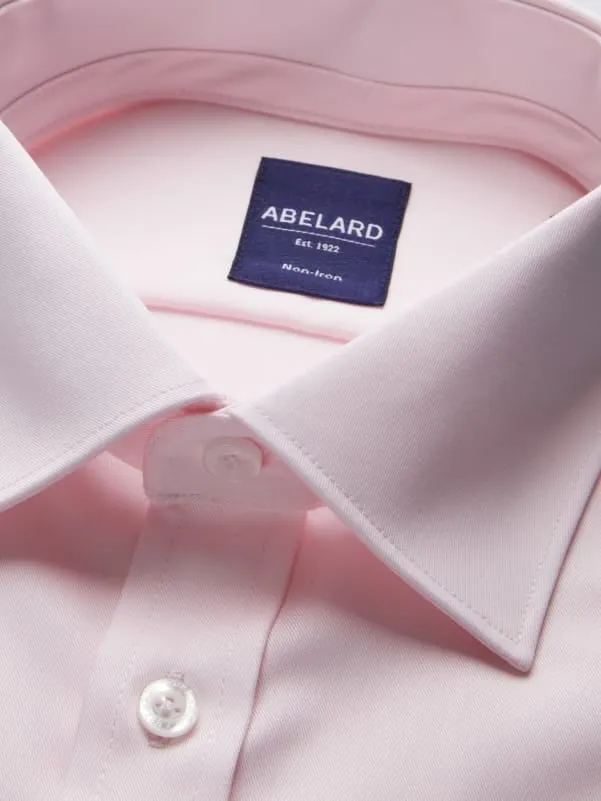 Abelard Slim Fit Wrinkle Free Twill Shirt - Pink