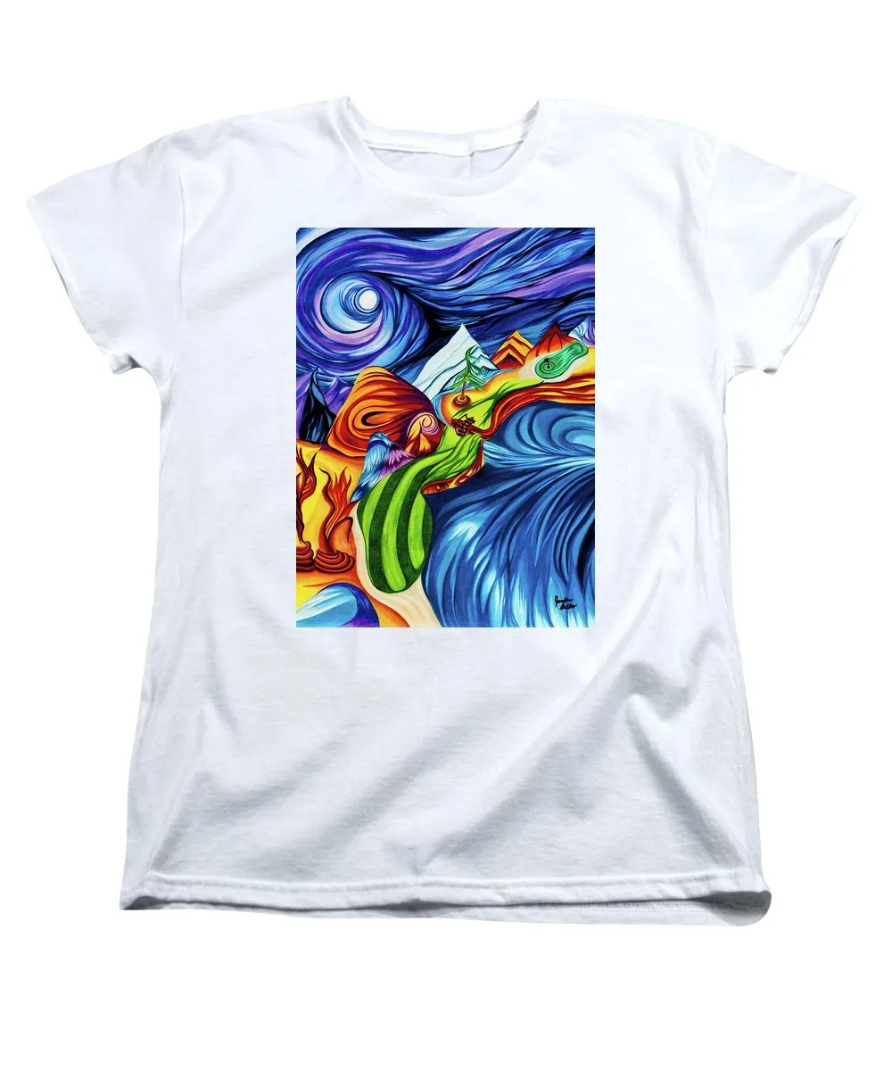 Abstract Golf Hole - Women's T-Shirt (Standard Fit)