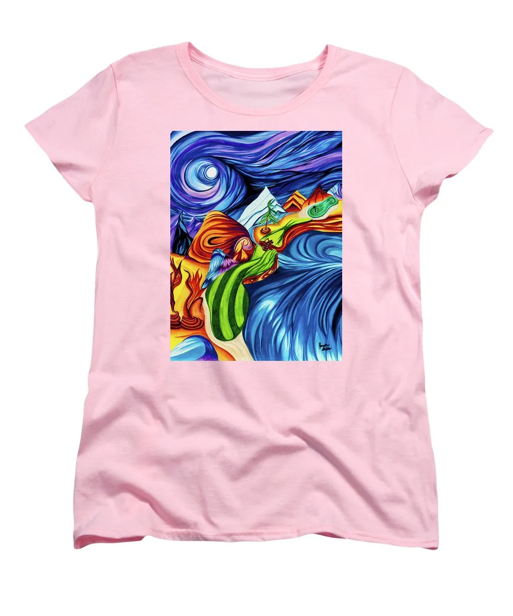 Abstract Golf Hole - Women's T-Shirt (Standard Fit)