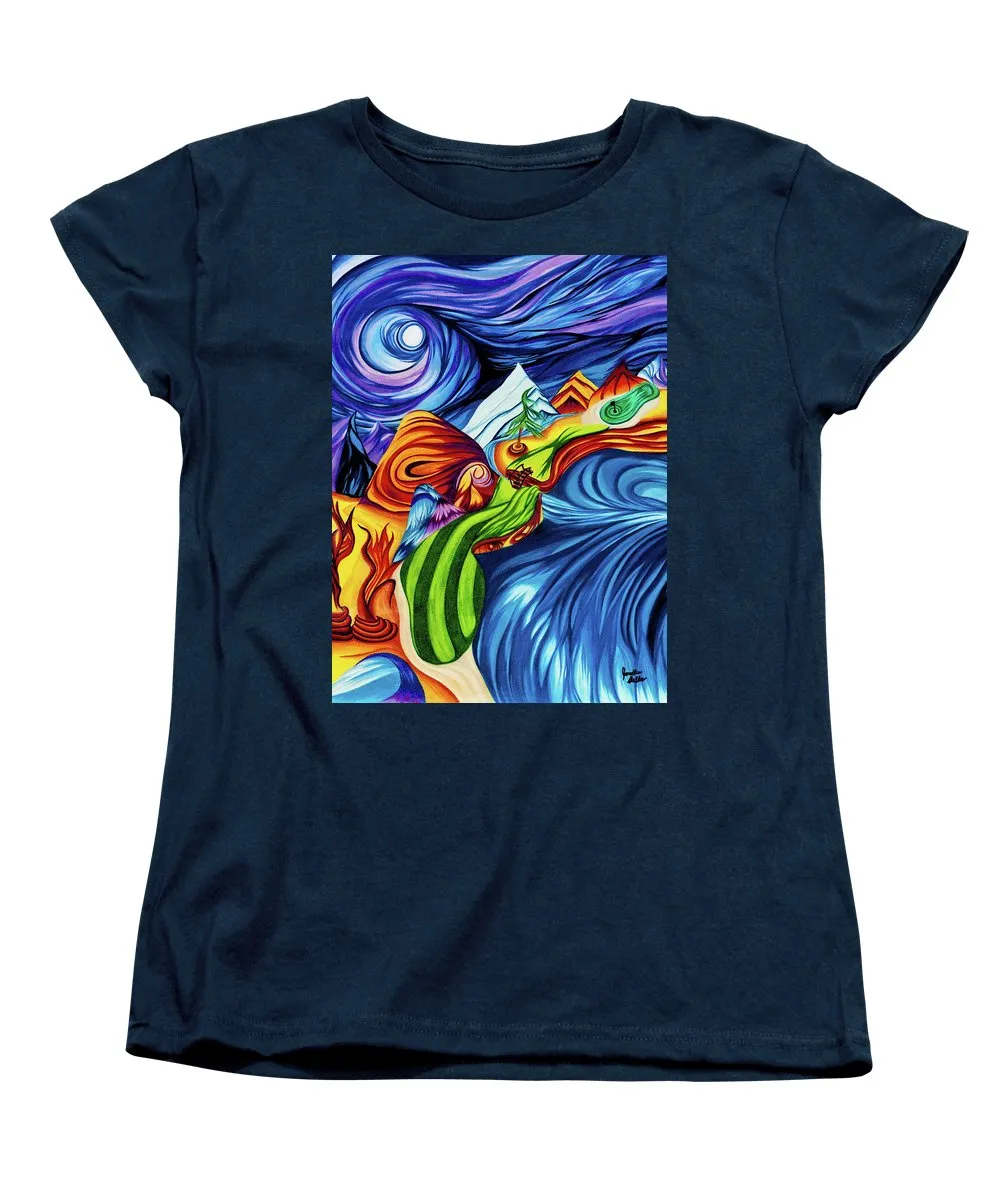 Abstract Golf Hole - Women's T-Shirt (Standard Fit)
