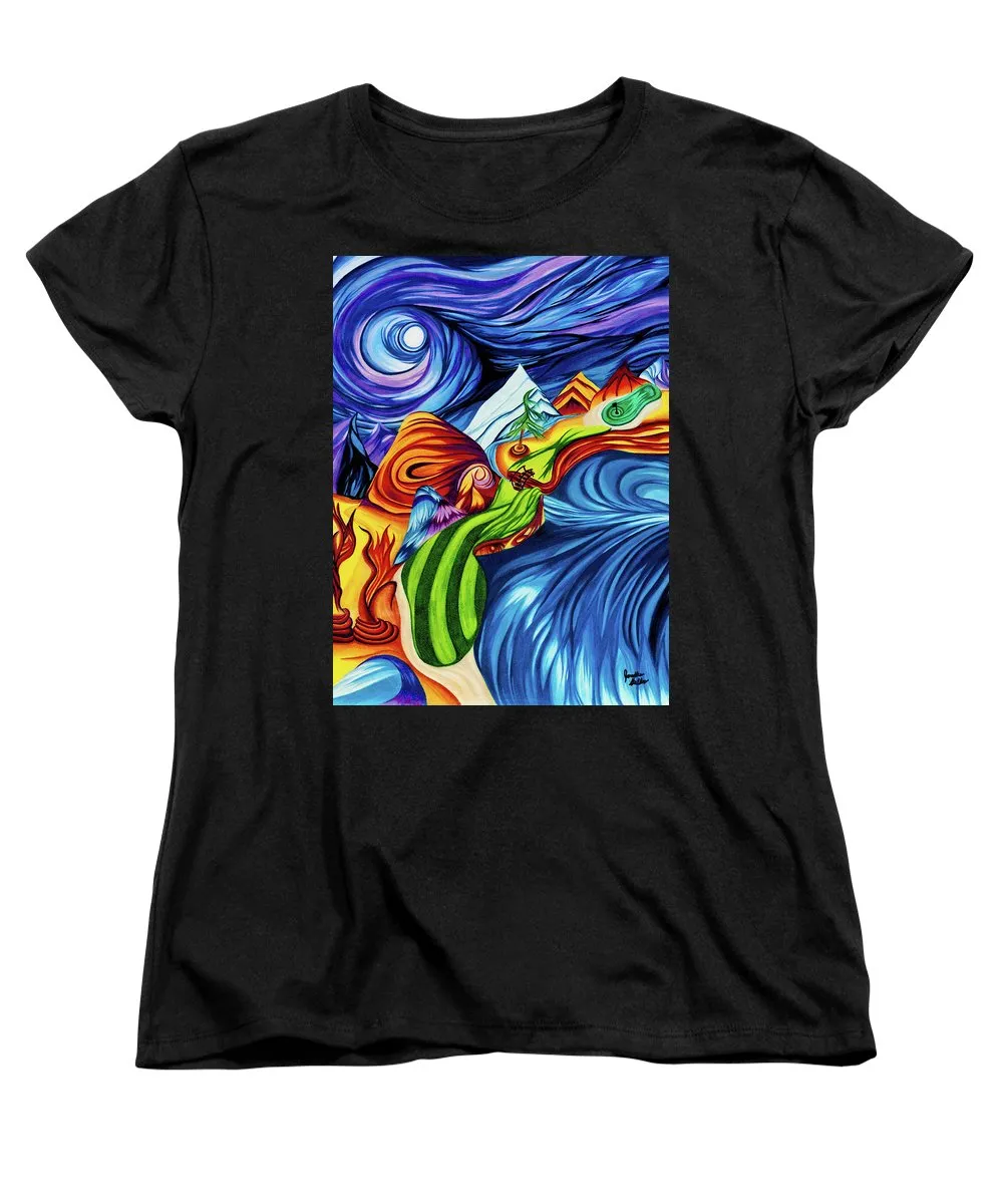 Abstract Golf Hole - Women's T-Shirt (Standard Fit)