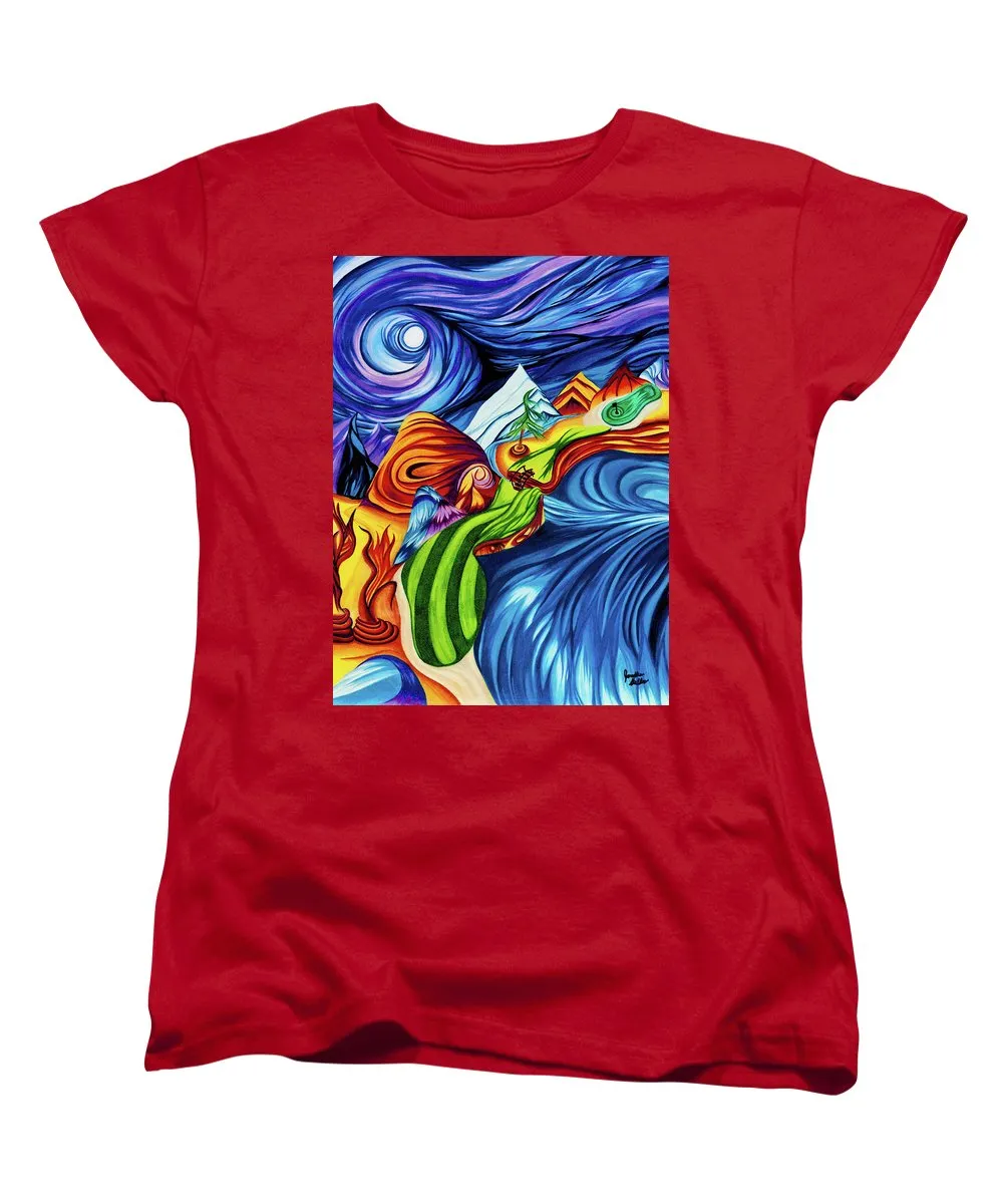 Abstract Golf Hole - Women's T-Shirt (Standard Fit)