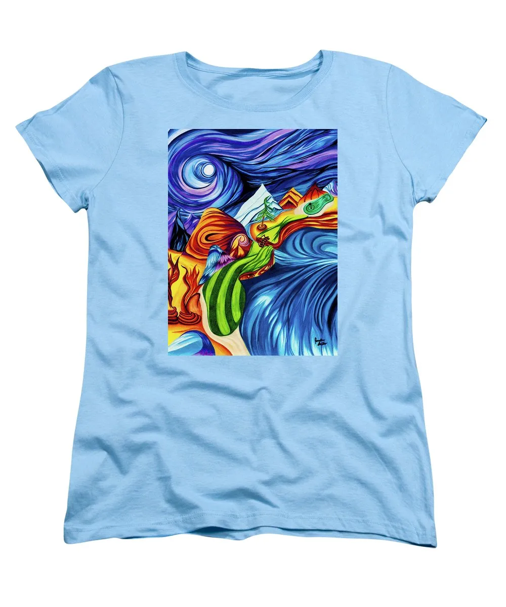 Abstract Golf Hole - Women's T-Shirt (Standard Fit)