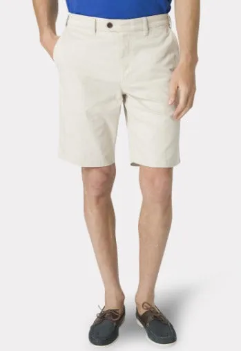 Ashdown Chino Shorts In Stone Off White
