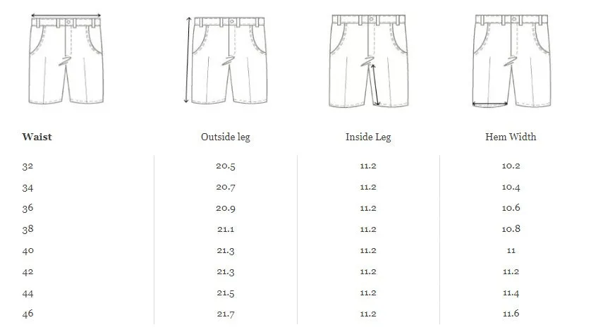 Ashdown Chino Shorts In Stone Off White
