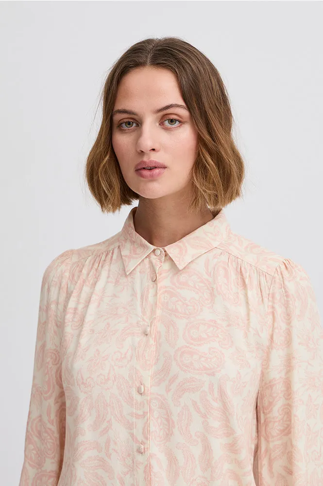 Atelier Reve Noella Silver Pink Blouse