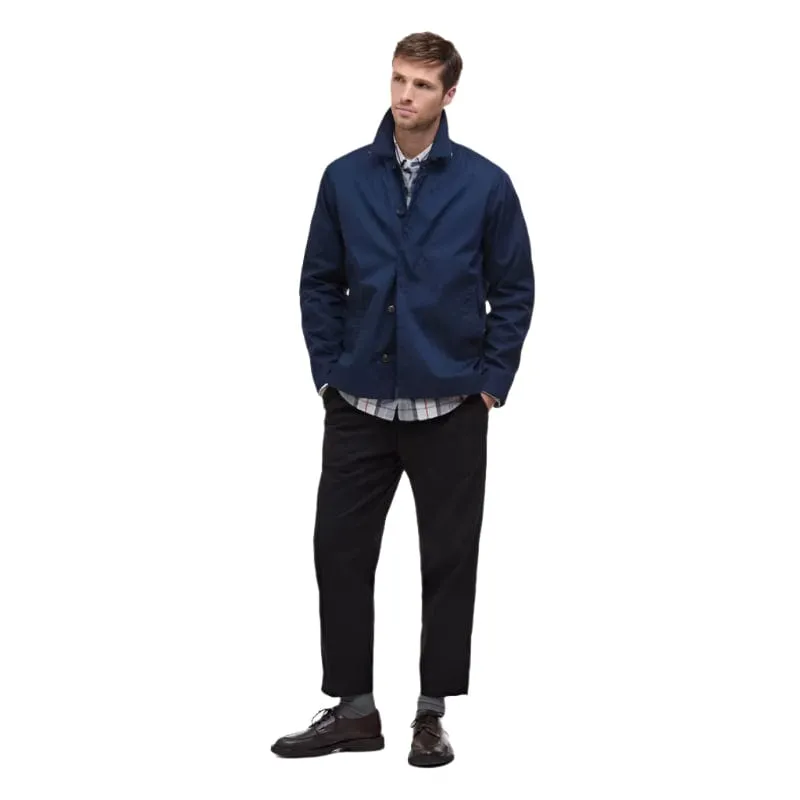 Barbour Men's Short Rokig Waterproof Jacket In Navy
