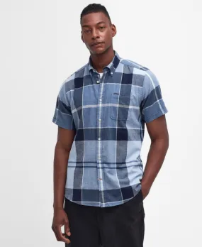 BARBOUR<BR>
Doughill Short Sleeve Shirt<BR>
Blue<BR>