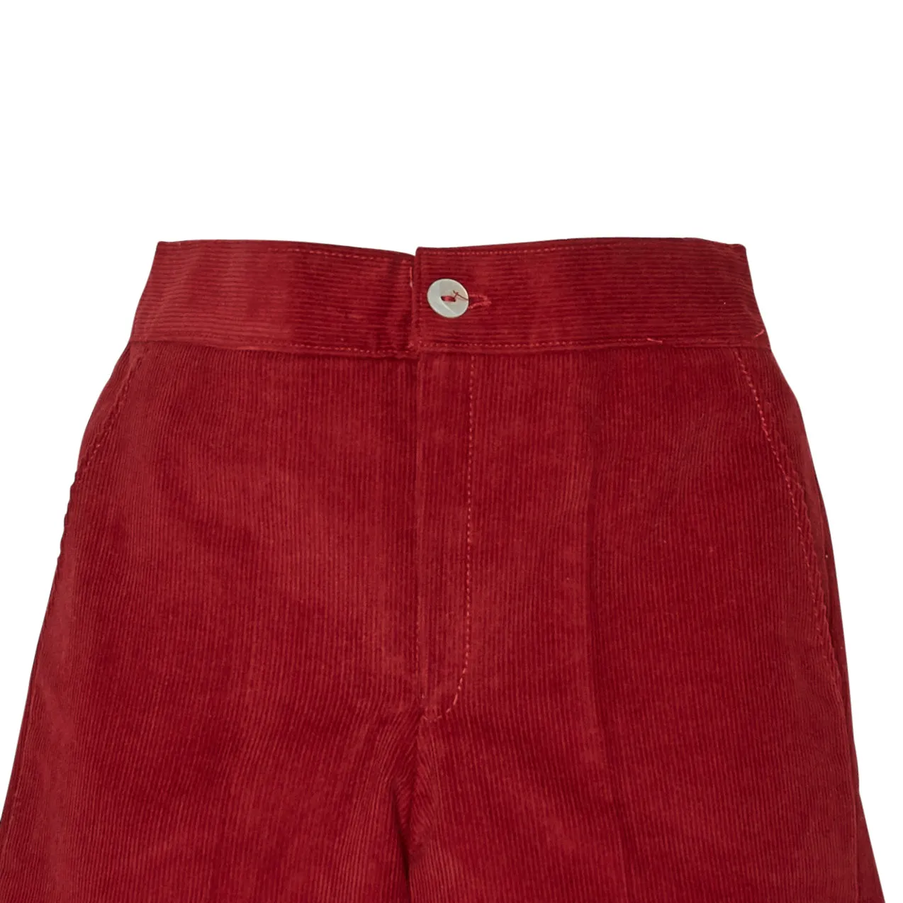 BURGUNDY GREGORIO SHORTS