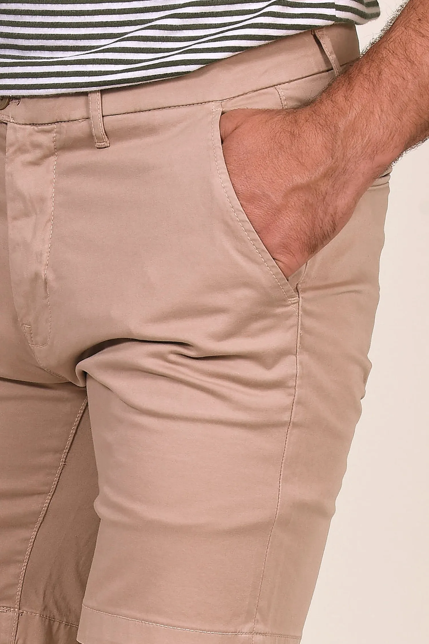 Casual Friday Beige Chino Shorts