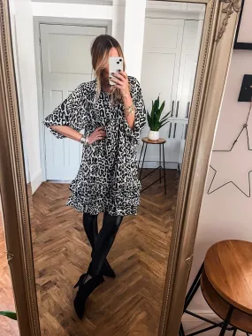 Chiffon Frill Dress