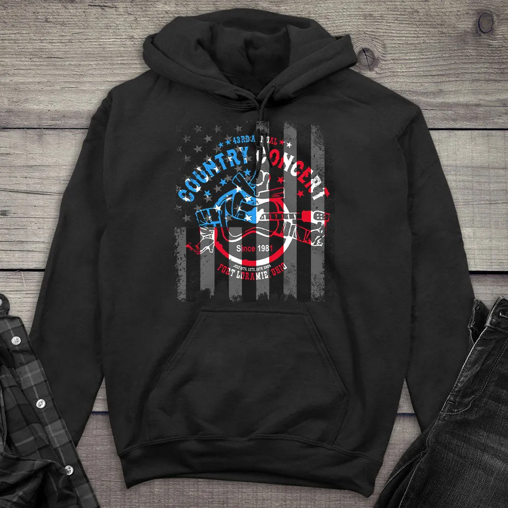 Country Concert '24 Logo Flag Hoodie