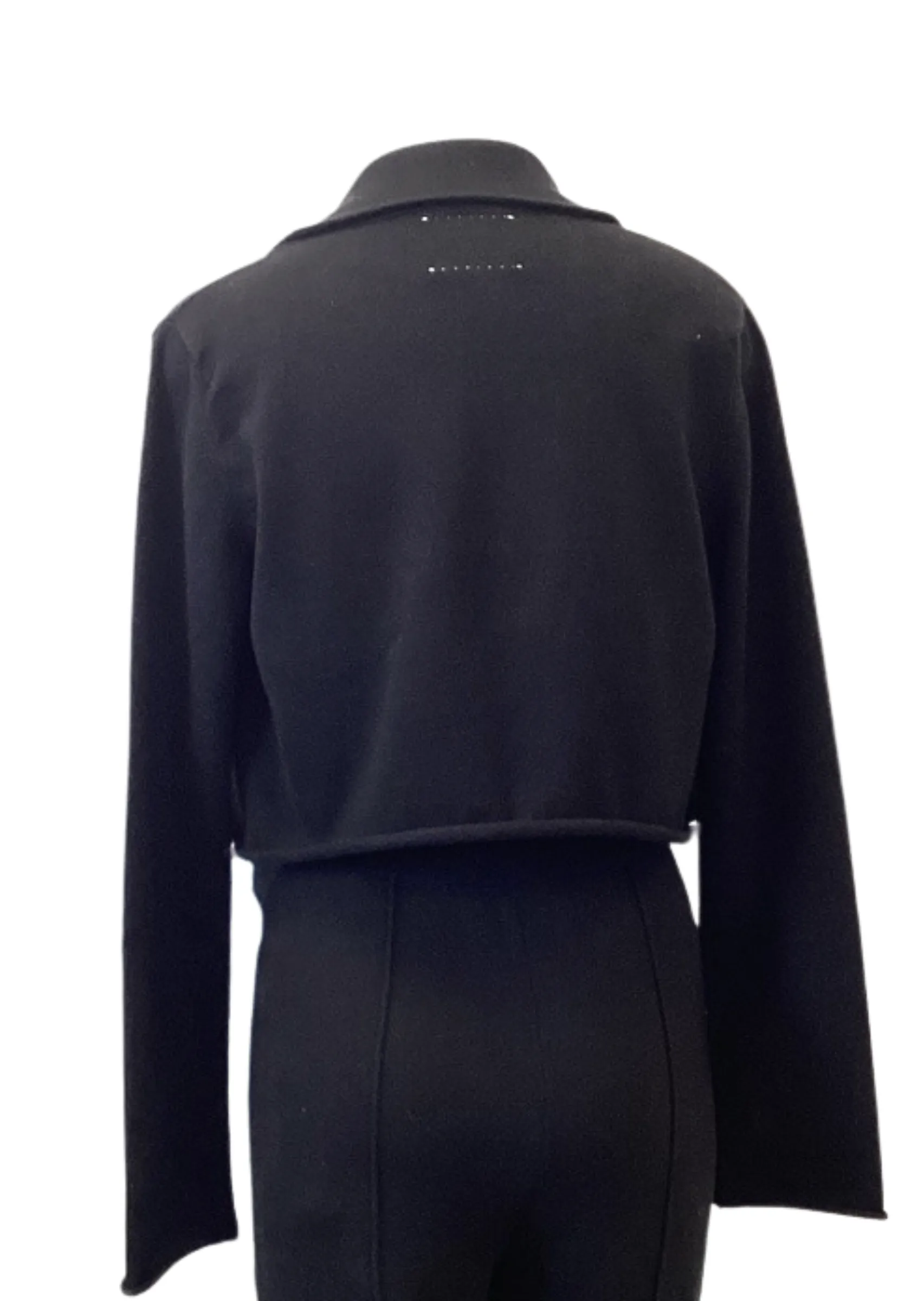 Cropped Jacket in Black | Lars Andersson