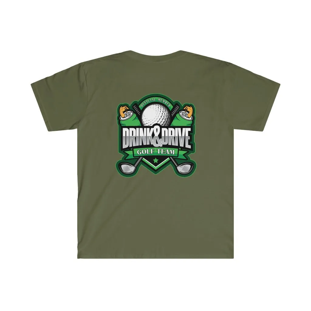 Drink & Drive Golf Team (front & back imprint)