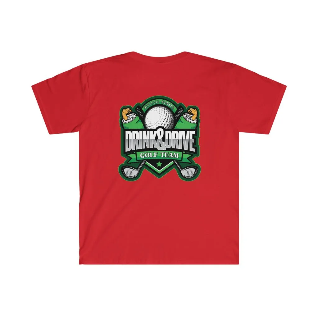 Drink & Drive Golf Team (front & back imprint)