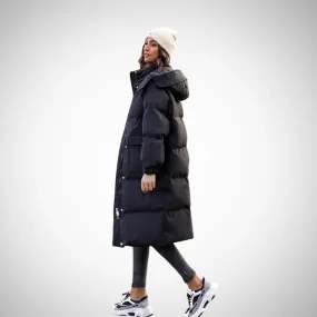 Evangeline Long Designer Winter Puffer