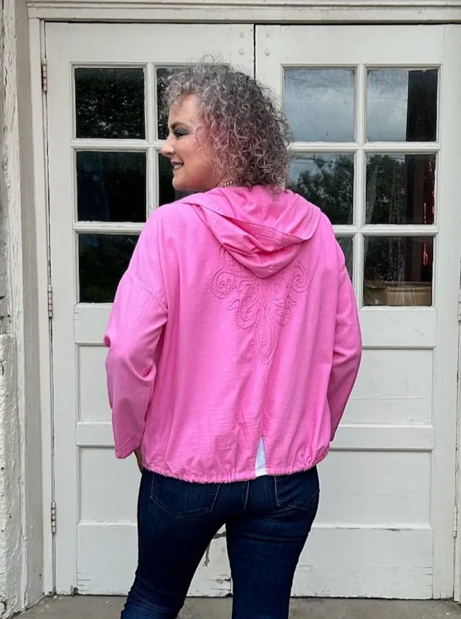 *FINAL SALE* Cotton Open Front Hoodie