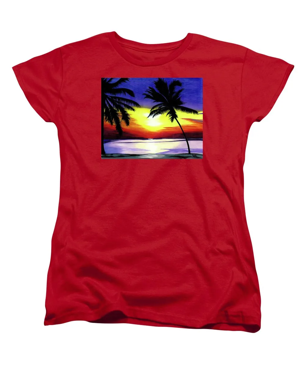 Florida Sunset - Women's T-Shirt (Standard Fit)