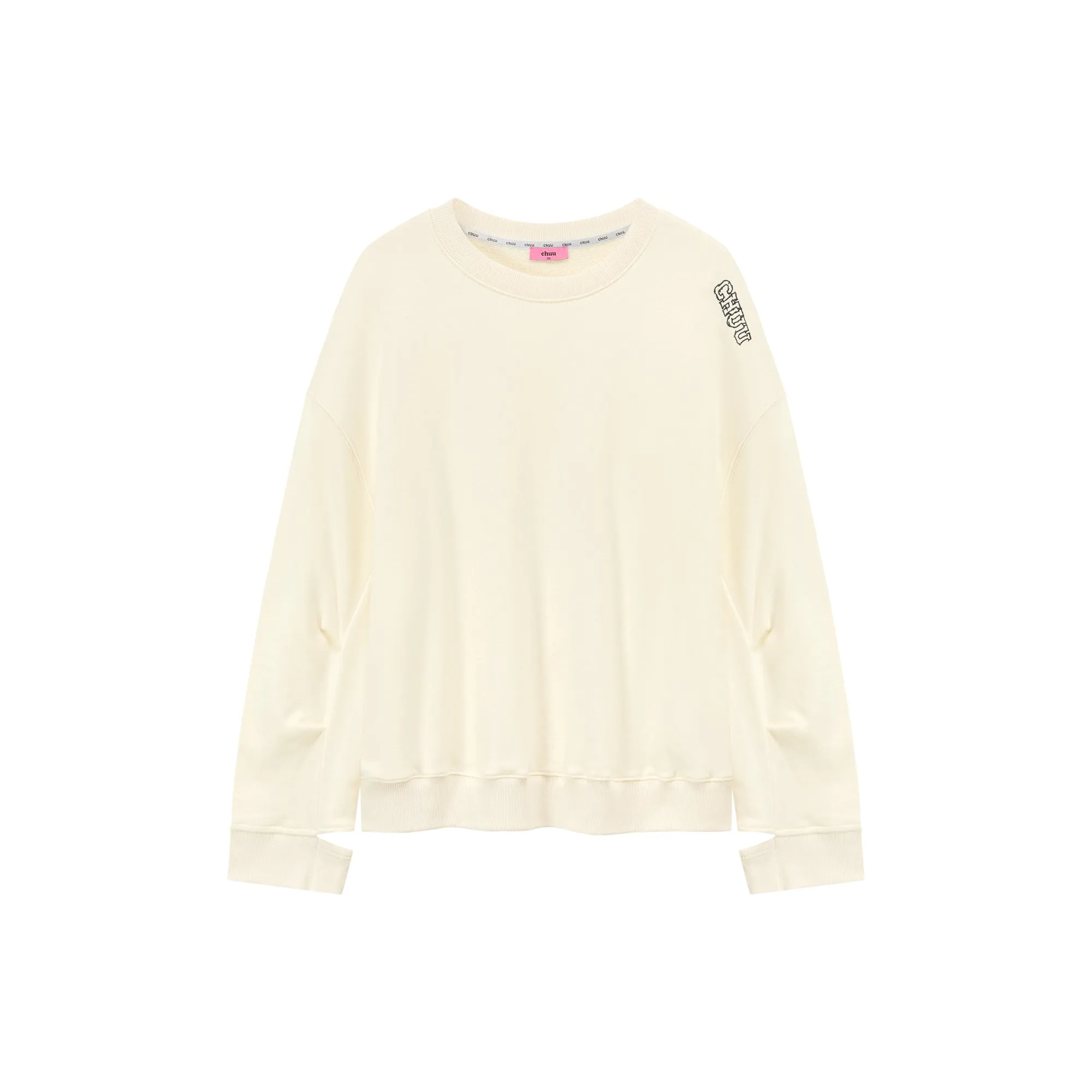 Heart Back Cut Out Sweatshirt