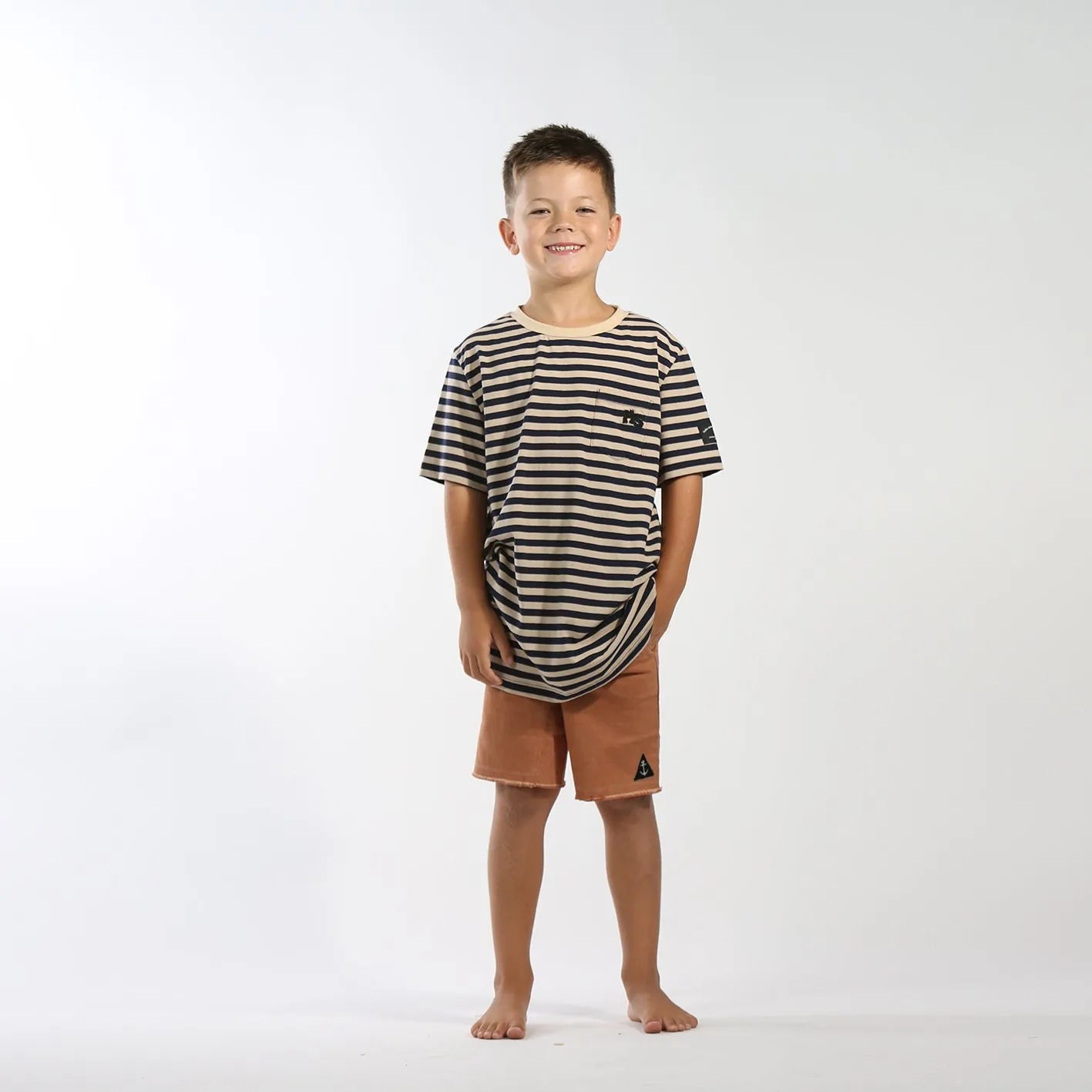 Hello Stranger Chino Short - Chestnut