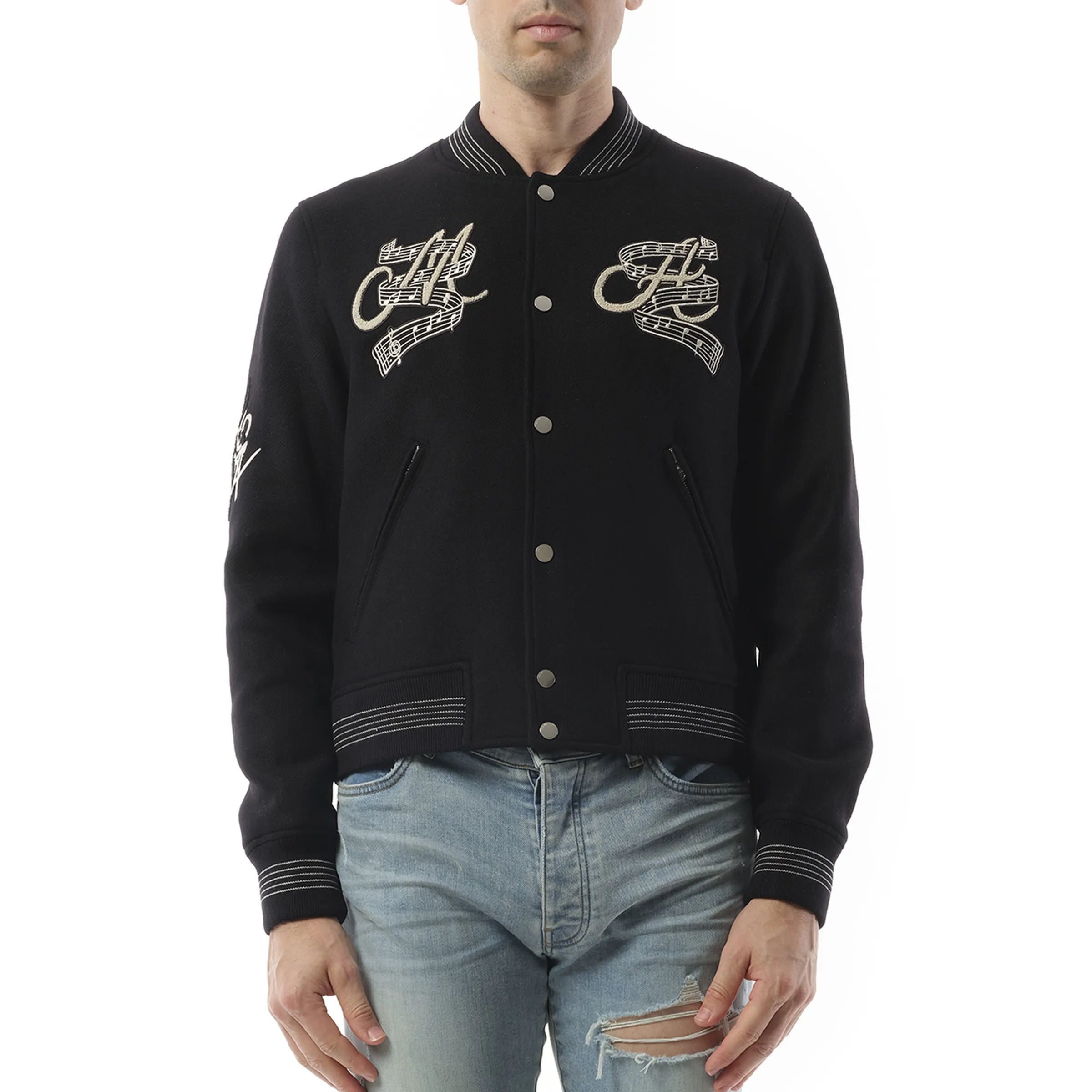Hollywood Music Club Bomber in Black