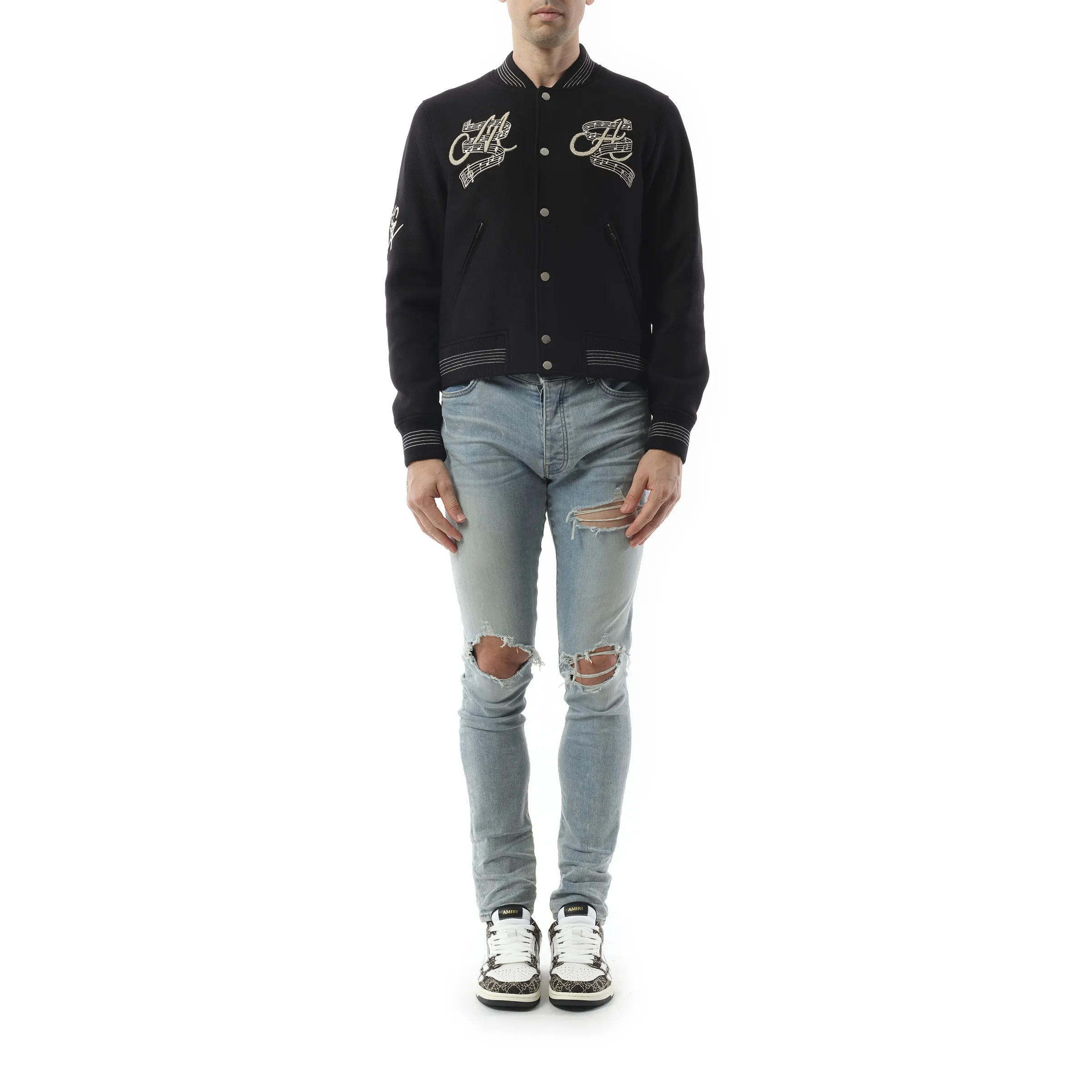 Hollywood Music Club Bomber in Black