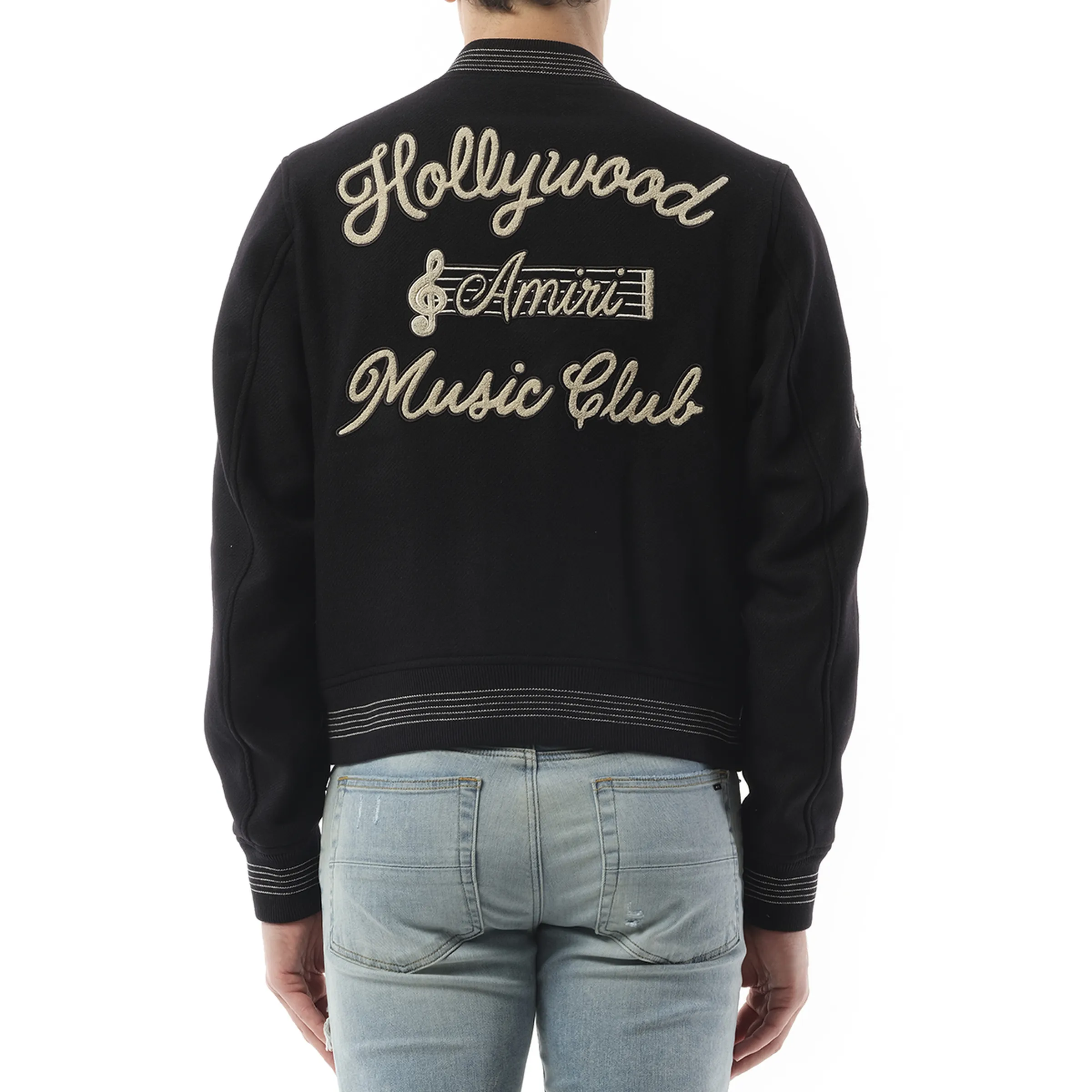 Hollywood Music Club Bomber in Black