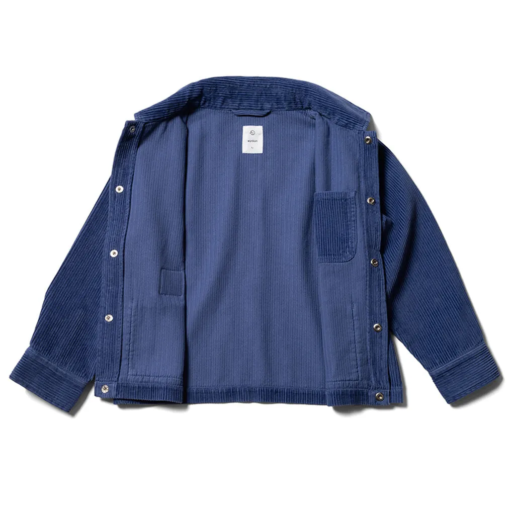 Jacket Hancock Dark Otomi Blue Jumbo Cord