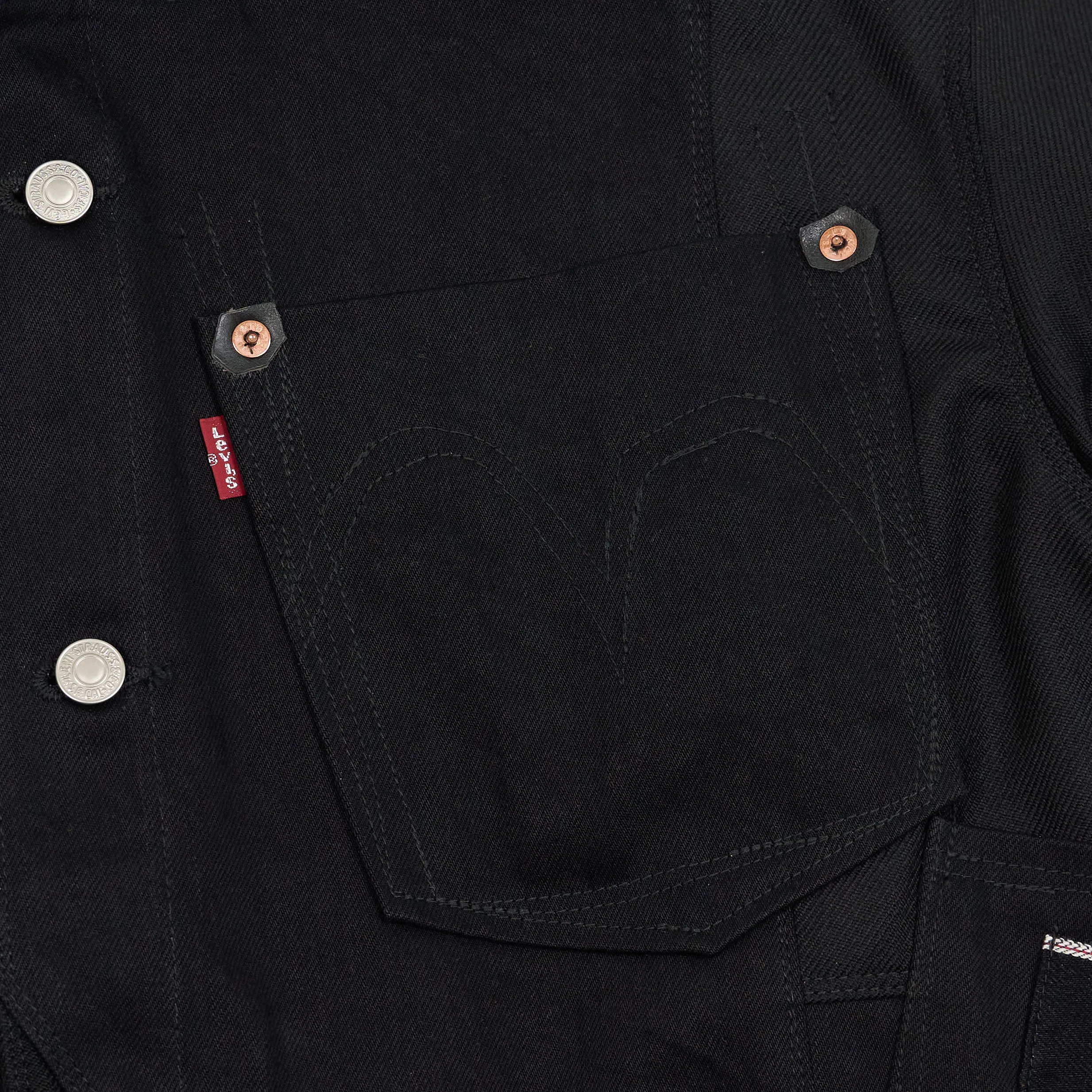 Junya Watanabe x Levis Eye Stiched Front Pockets Jacket