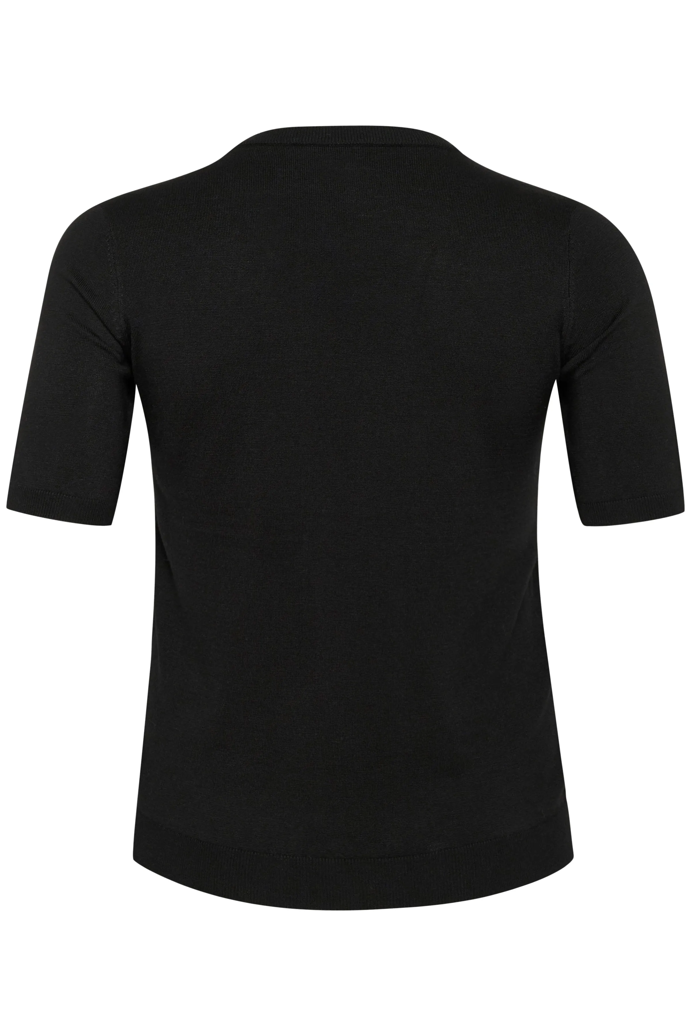 Kaffe Curve Lizzy Knit Top in Black
