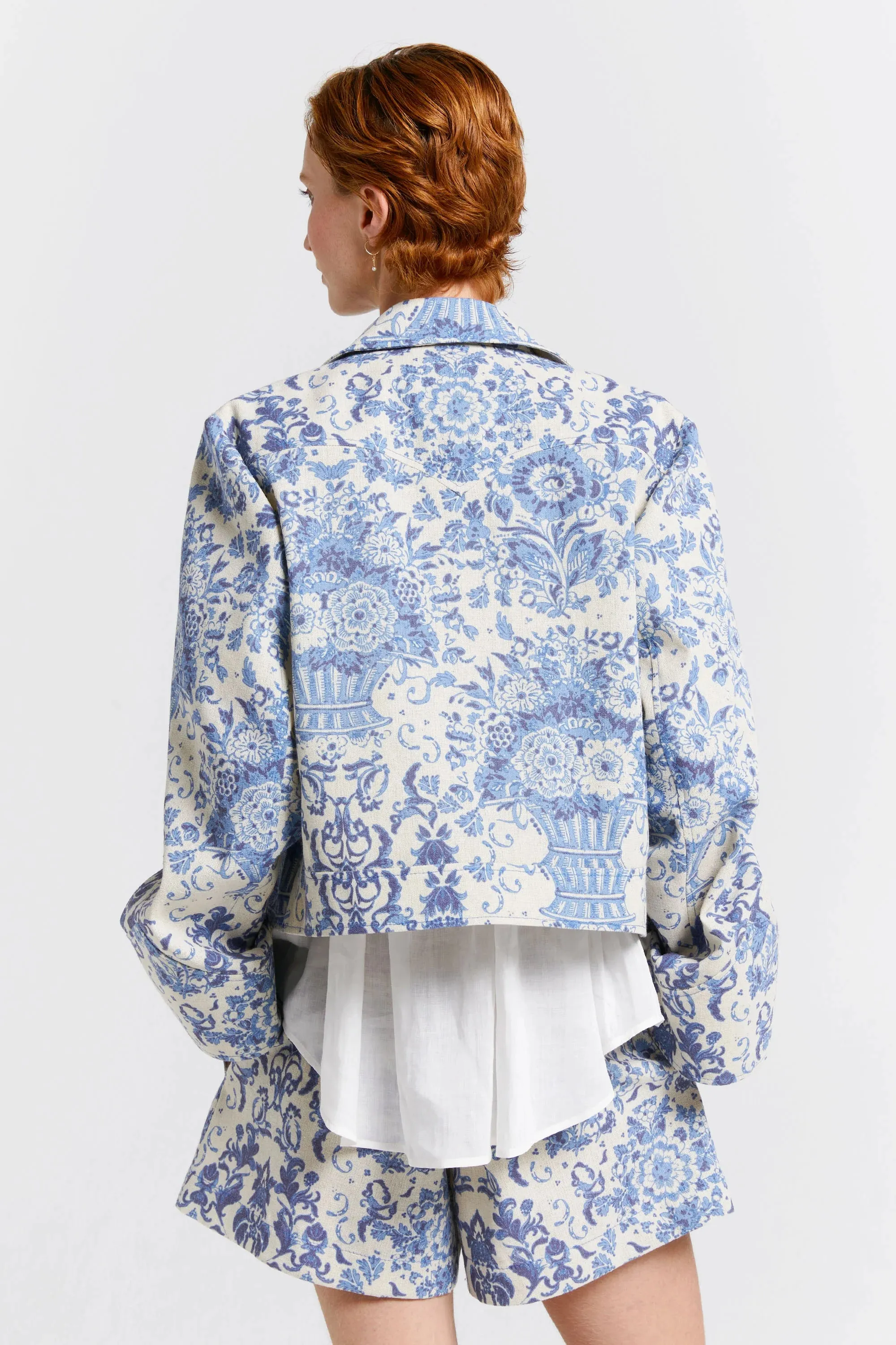 Karen Walker - Antiquarian Jacket Natural/Blue