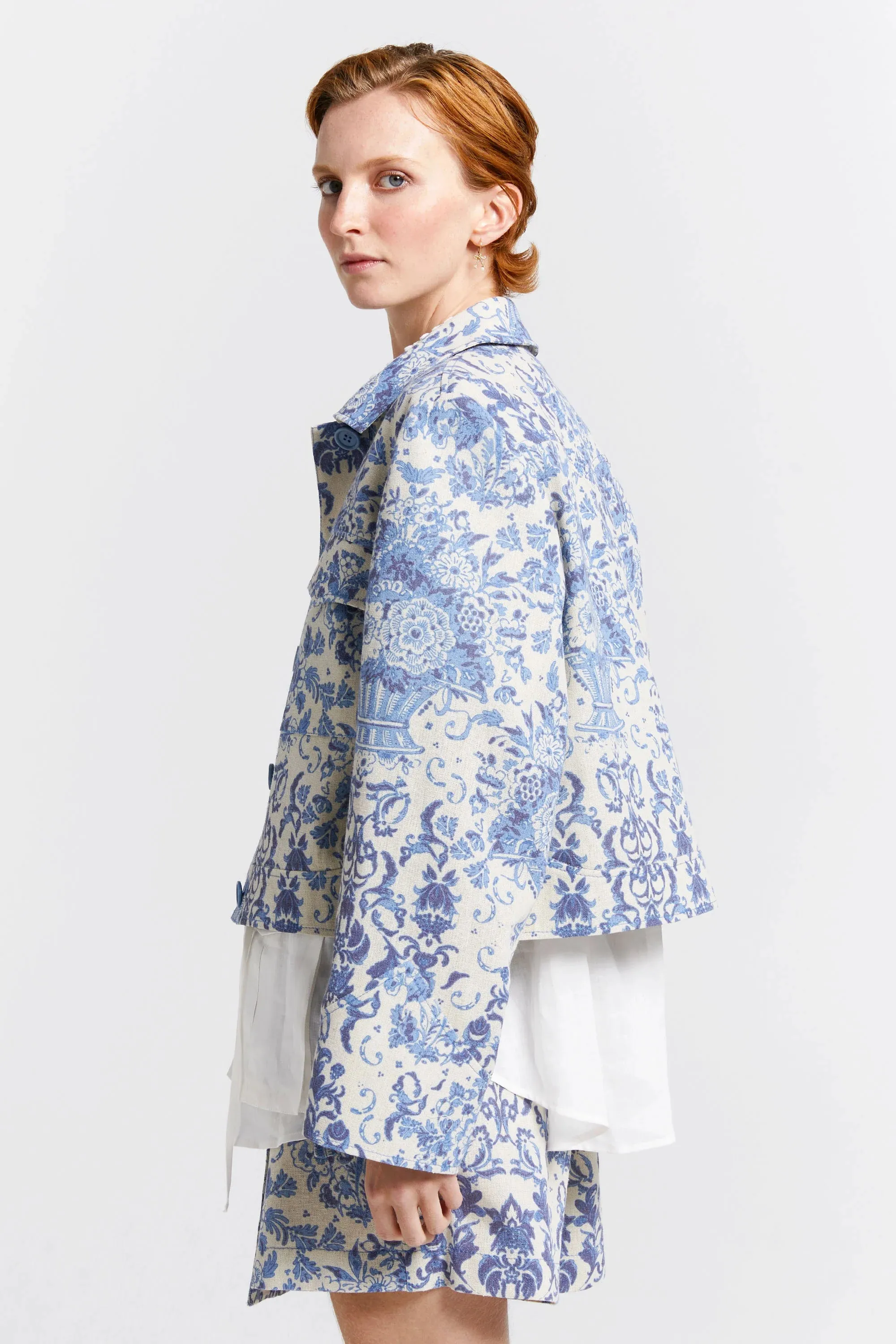 Karen Walker - Antiquarian Jacket Natural/Blue