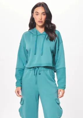 Kayla Terry Cargo Fleece Hoodie