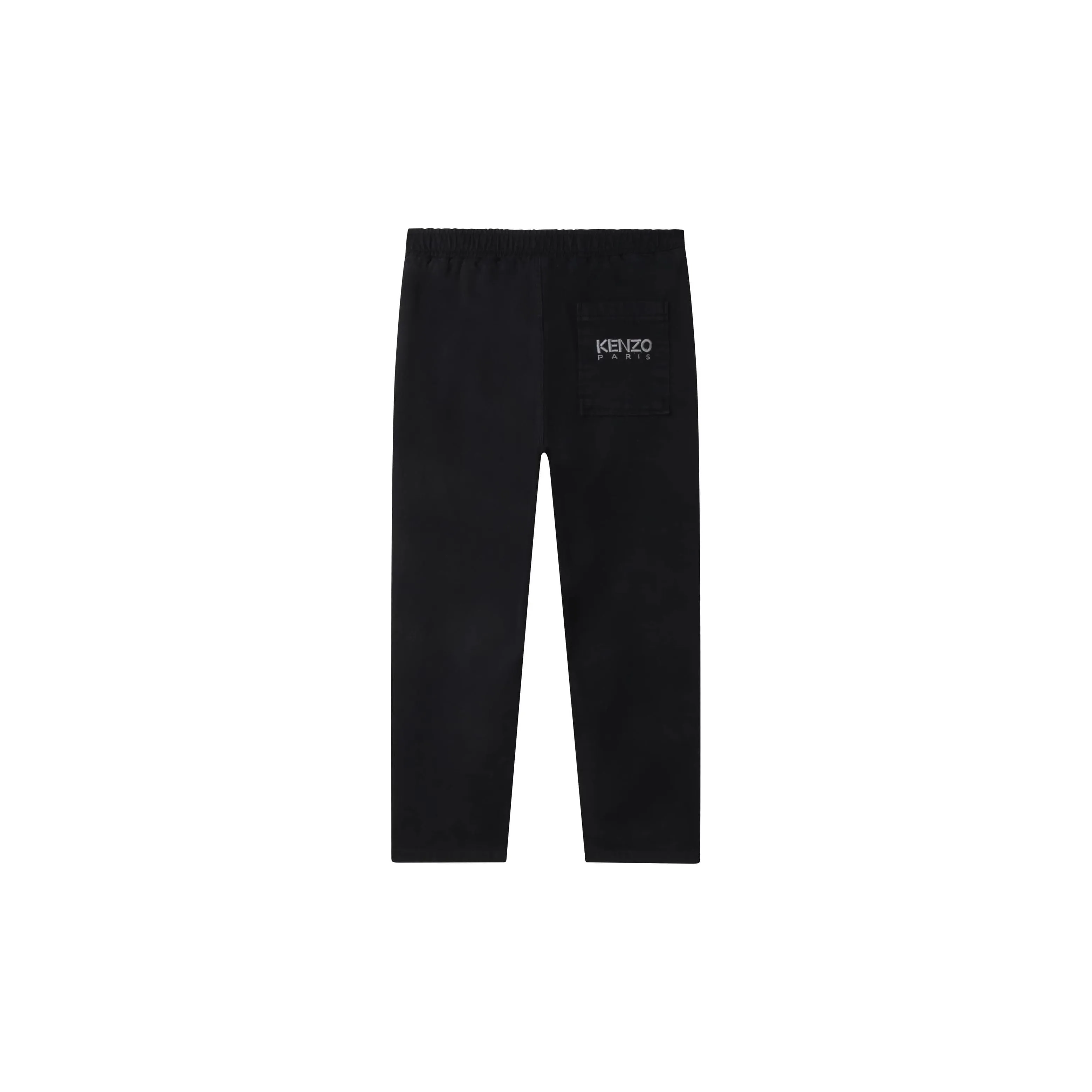 KENZO KIDS LOGO-EMBROIDERED TROUSERS