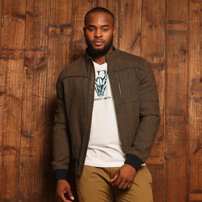 Kingsley Heath Hilton Harrington Tweed Jacket  - Buffalo