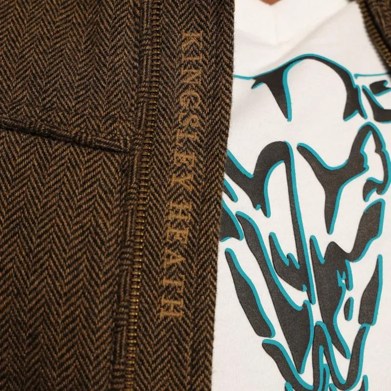 Kingsley Heath Hilton Harrington Tweed Jacket  - Buffalo