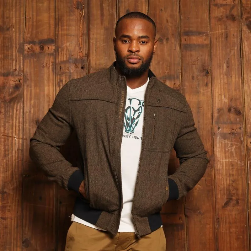 Kingsley Heath Hilton Harrington Tweed Jacket  - Buffalo