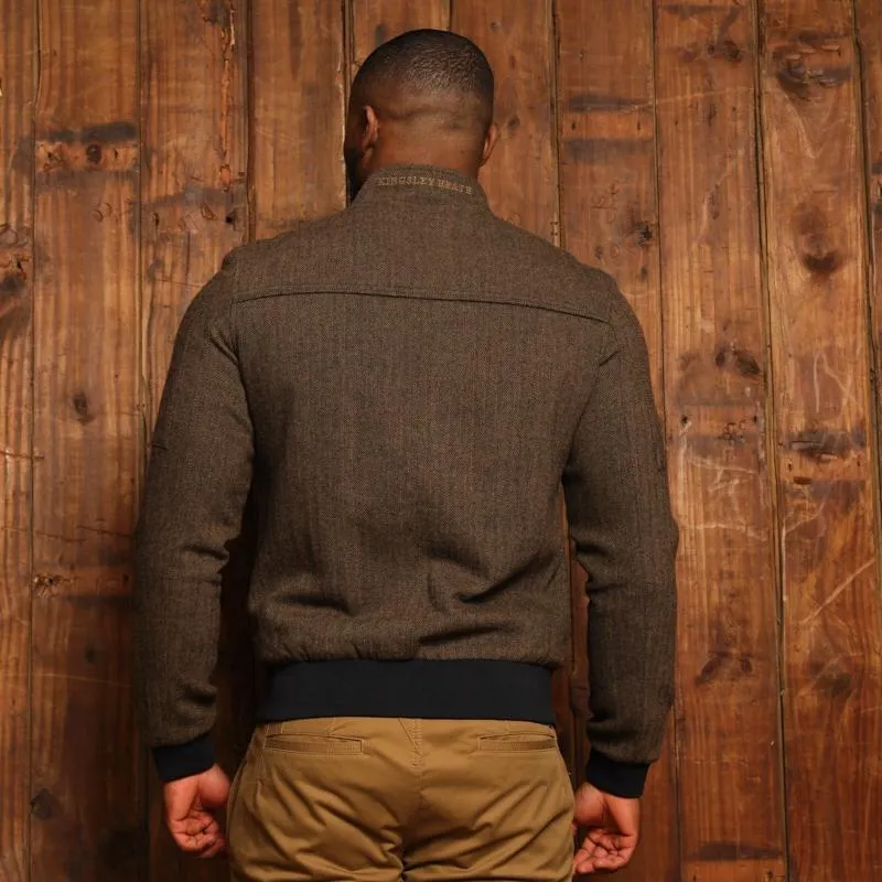 Kingsley Heath Hilton Harrington Tweed Jacket  - Buffalo