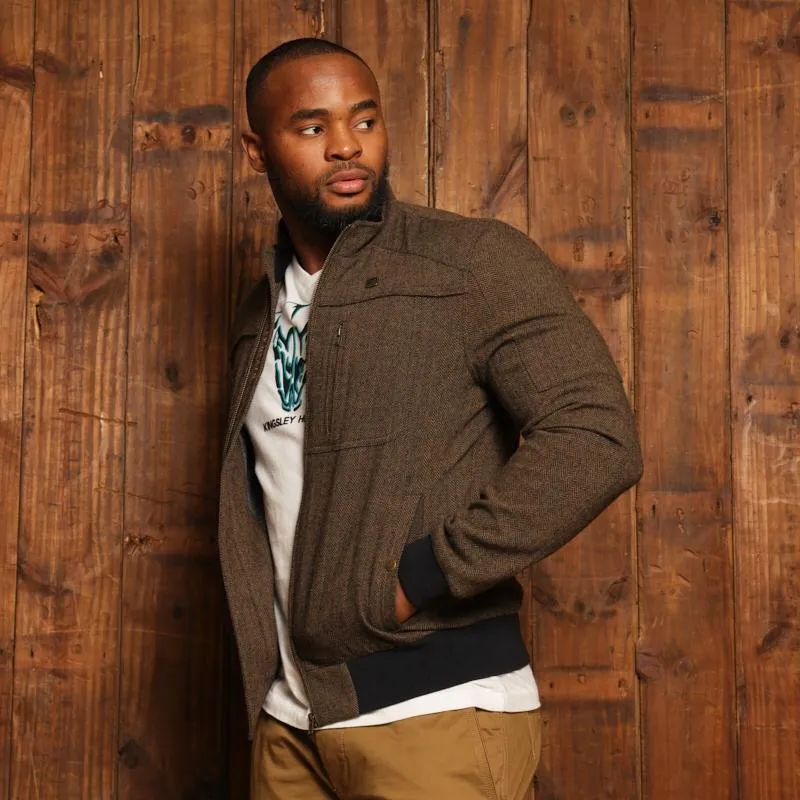 Kingsley Heath Hilton Harrington Tweed Jacket  - Buffalo