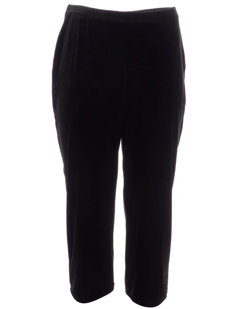 Label Black Carla Velvet Culotte
