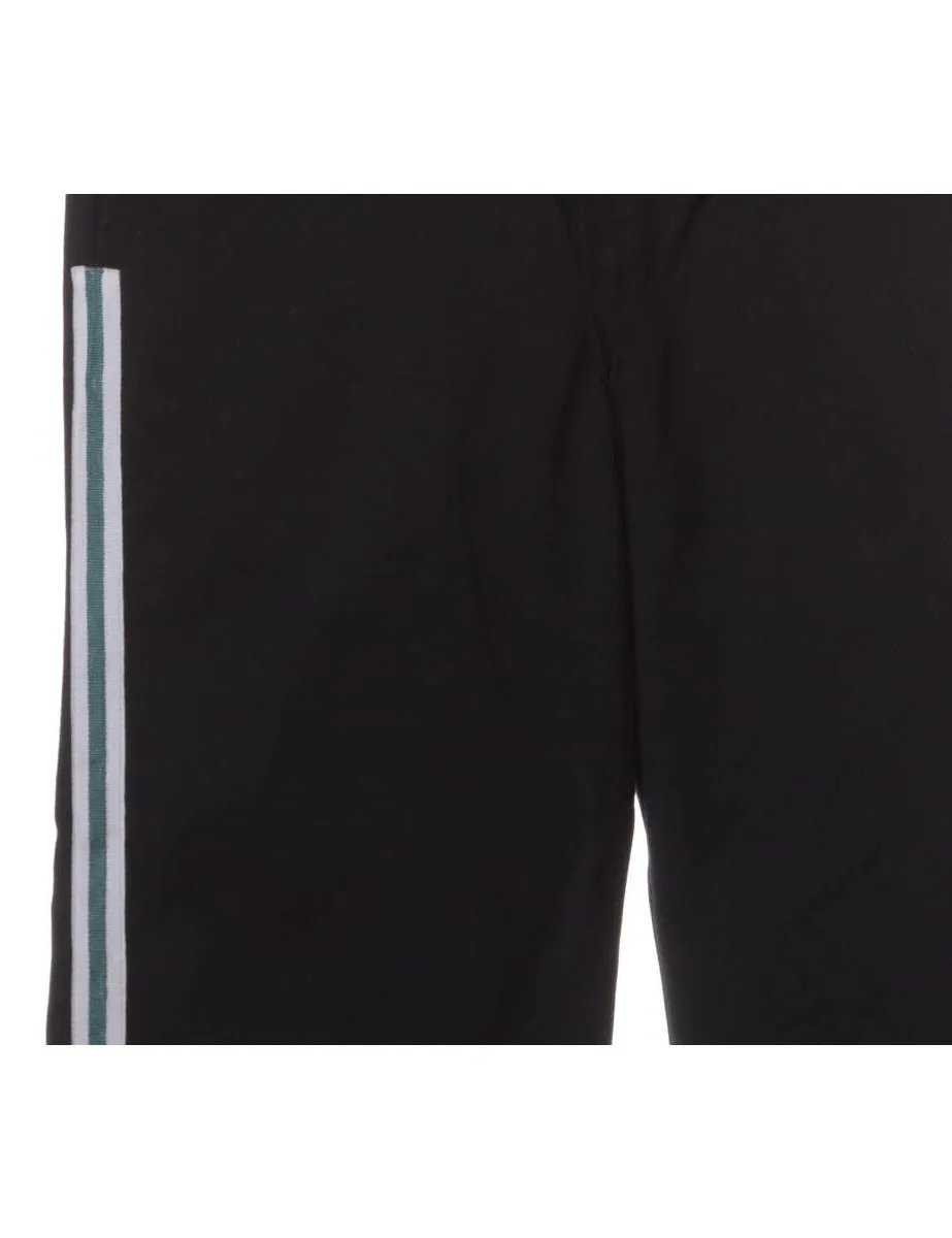 Label Side Stripe Cropped Trouser