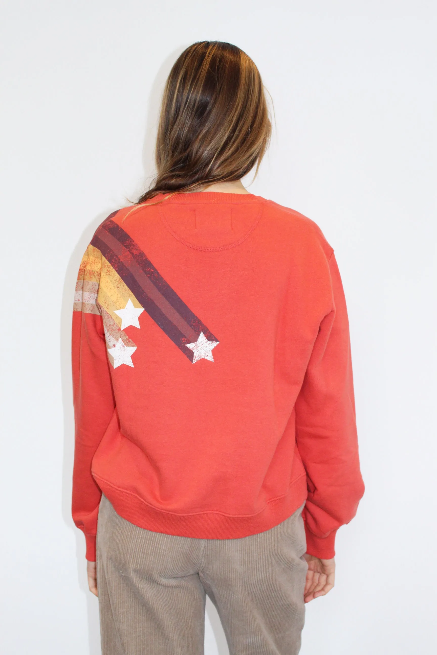 L&H Sortie Comet Sweatshirt in Rust