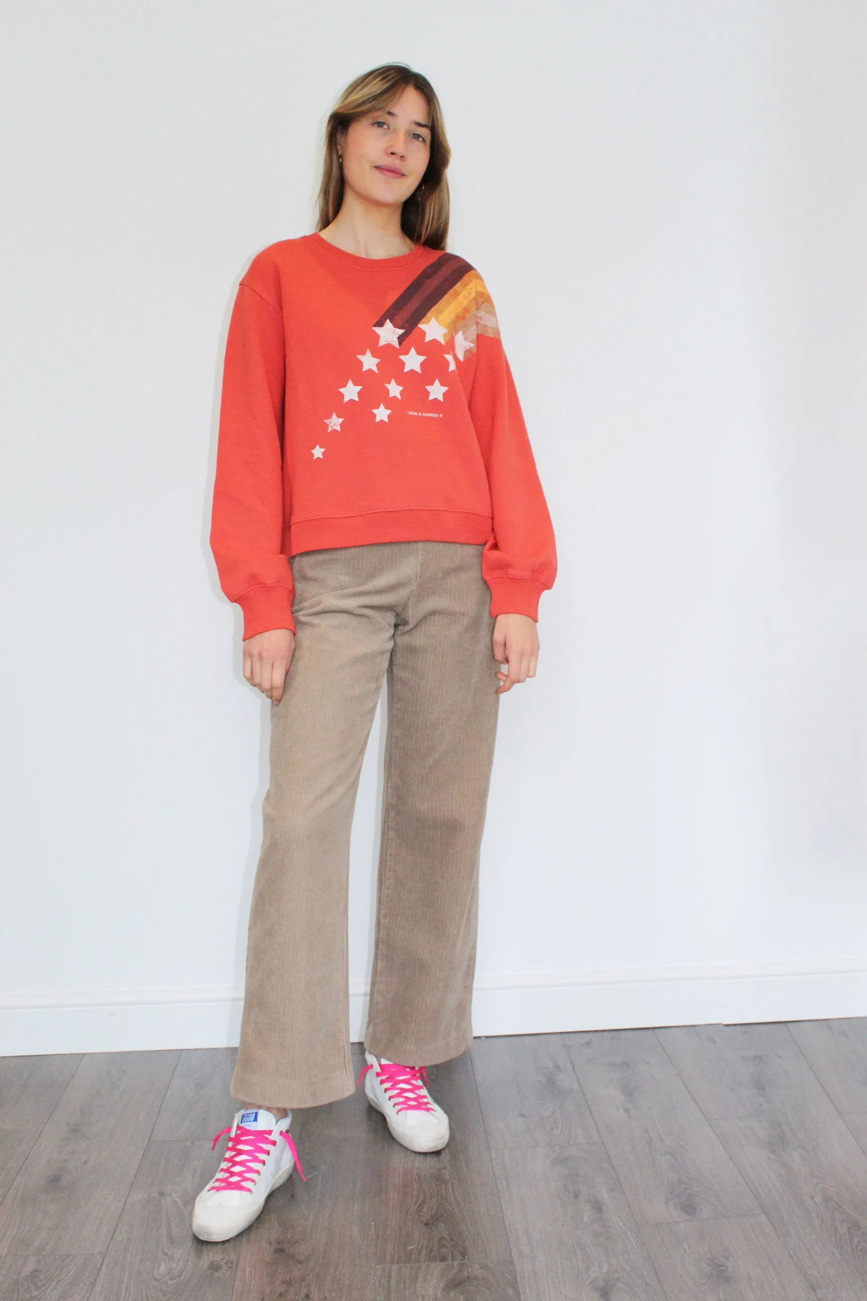 L&H Sortie Comet Sweatshirt in Rust