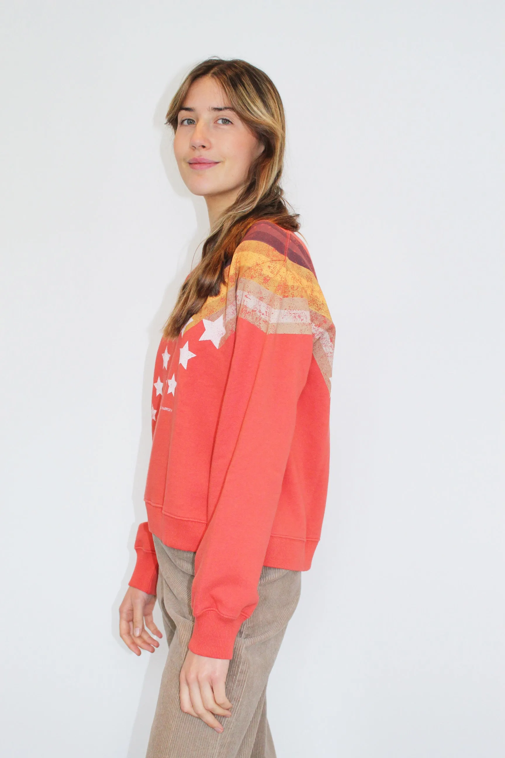 L&H Sortie Comet Sweatshirt in Rust