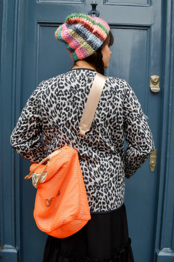 Lolly's Laundry Lily Quilted Grey Leopard Jacket