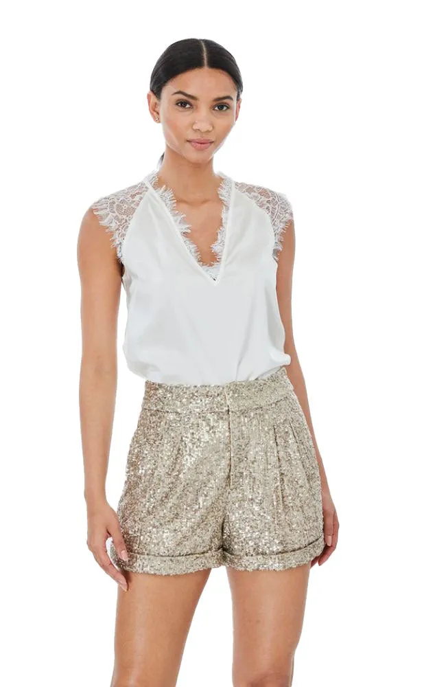 Louisa Stretch Silk Blouse